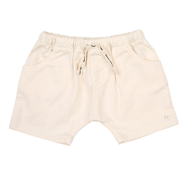 Gebroken witte short Tocoto Vintage