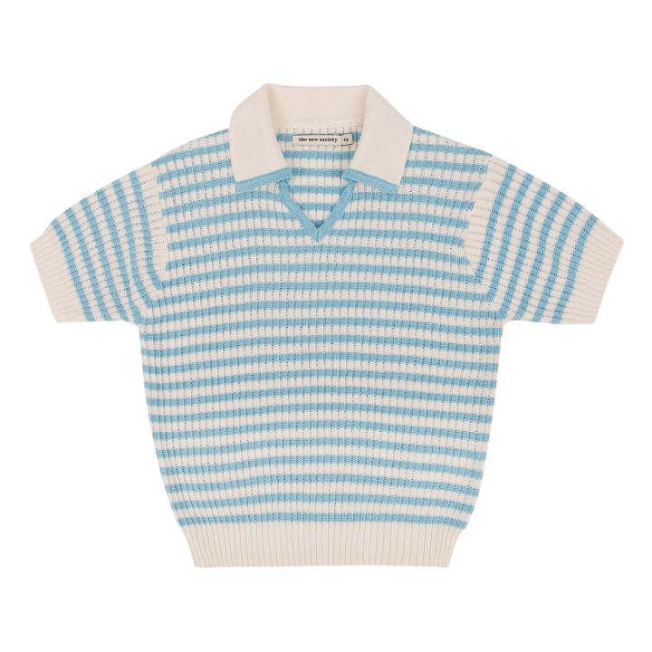 Gestreepte baby polo The New Society